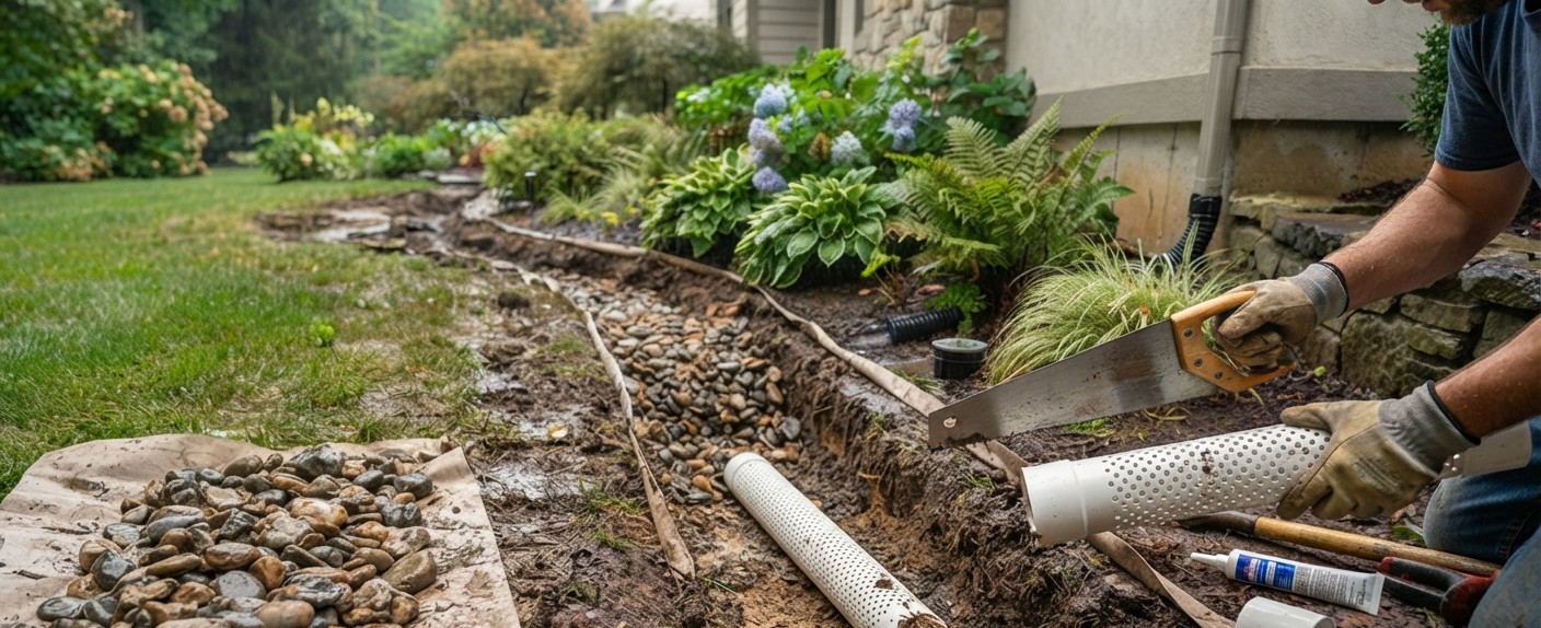 French Drain System Repair Contractor Los Angeles